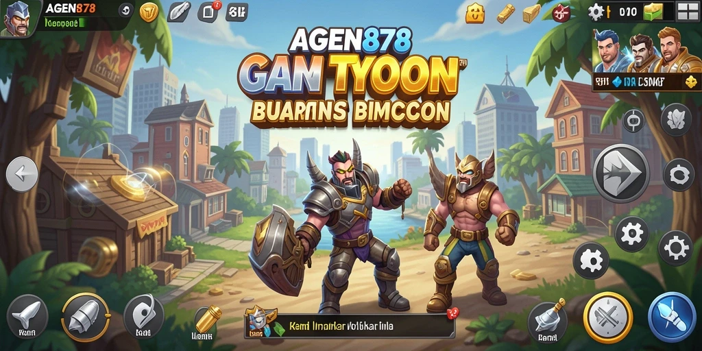 Tampilan gameplay AGEN878 yang seru dan menarik.