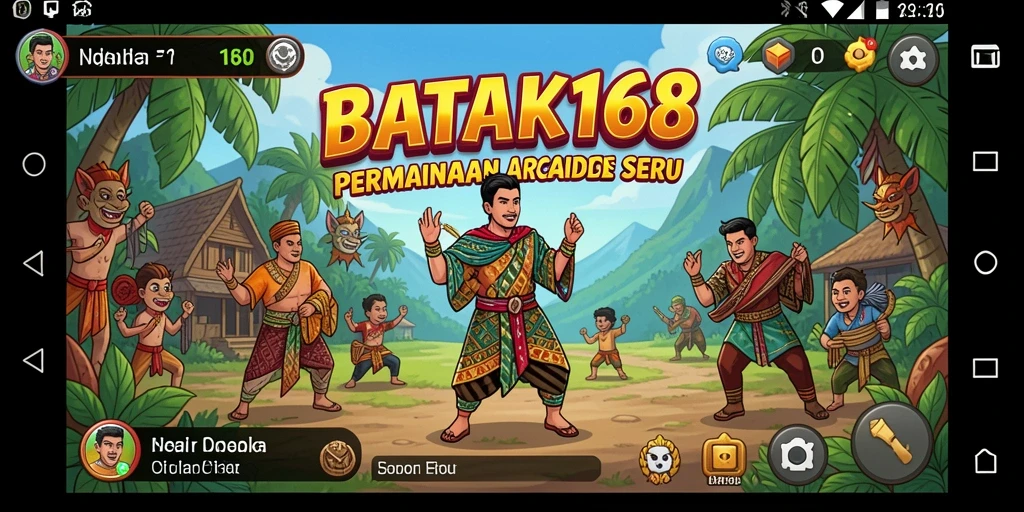 Gameplay seru dan menarik dari BATIK168 yang menampilkan budaya batik.