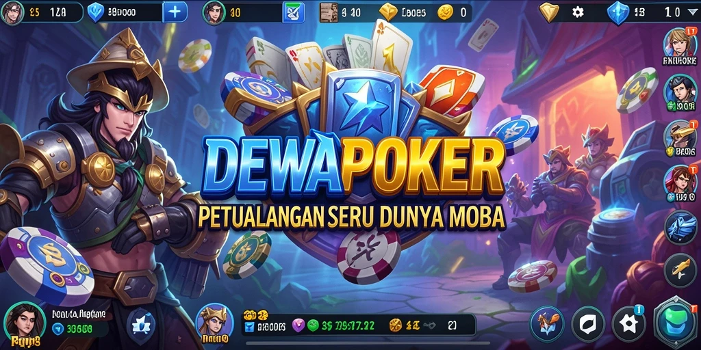 Screenshot gameplay DEWAPOKER yang mendebarkan dan penuh aksi.