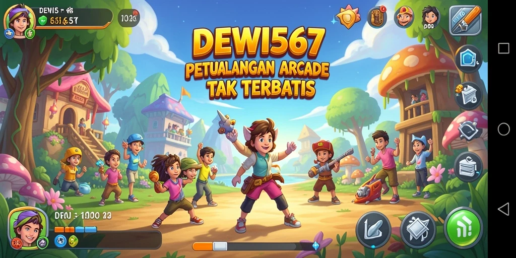 Screenshot game DEWI567 menampilkan aksi seru dalam gameplay Arcade.