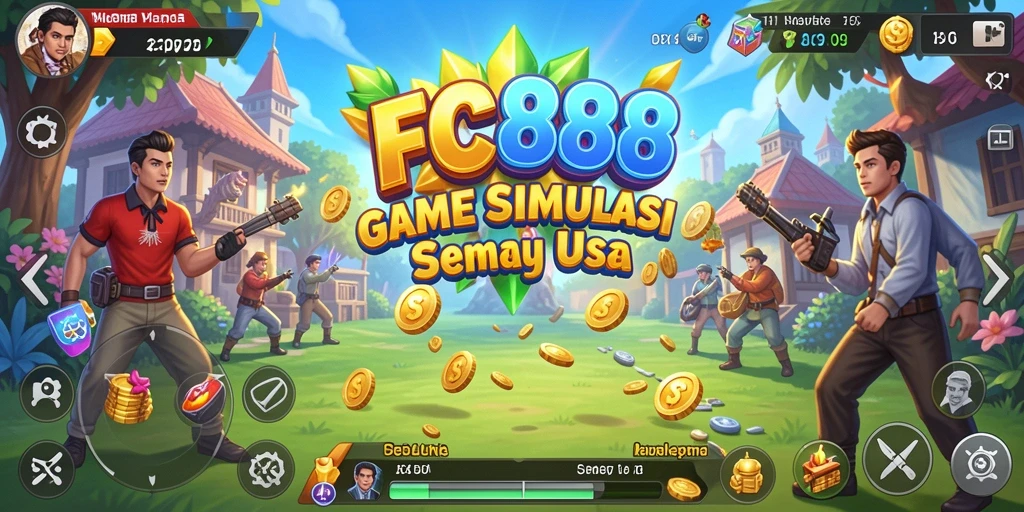 Tampilan screenshot gameplay FC888 yang menarik dan dinamis.