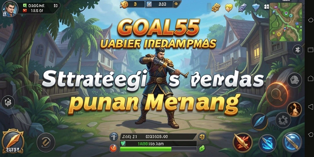 Tampilan gameplay <strong>GOAL55</strong> yang menakjubkan dan penuh strategi.