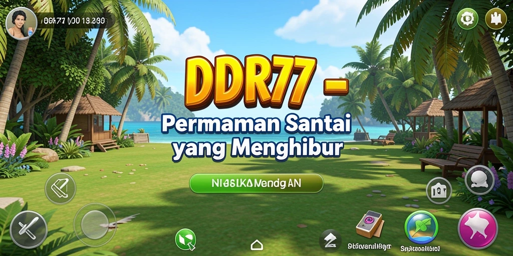 Tampilan gameplay <strong>IDR77</strong> yang menghibur dan penuh warna.