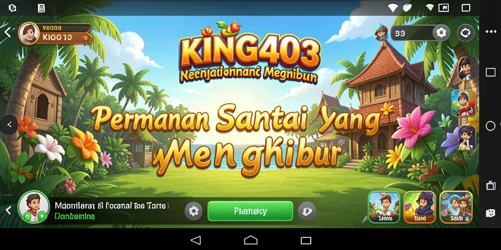Tampilan gameplay KING403 yang menyenangkan dan menarik.