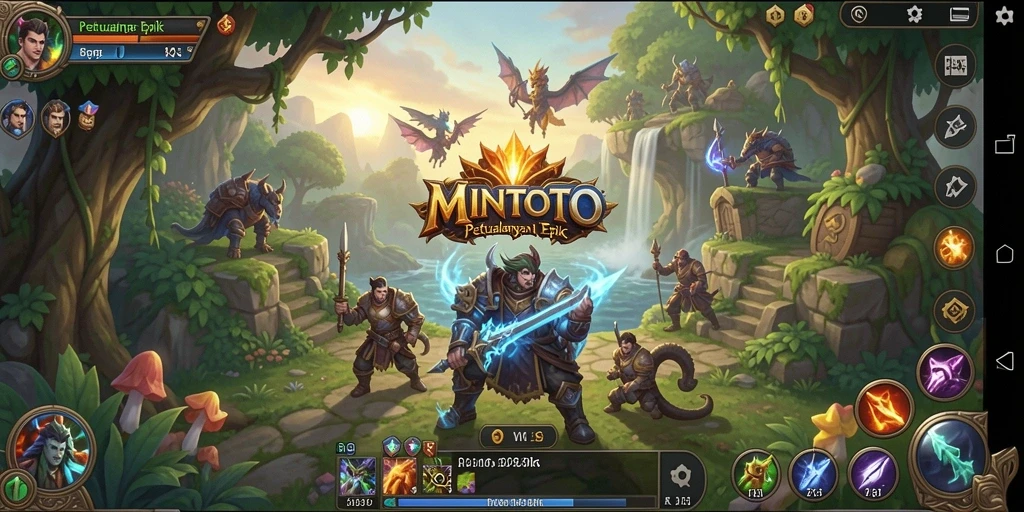 Gameplay MINTOTO yang intens dan mendebarkan dalam dunia RPG.