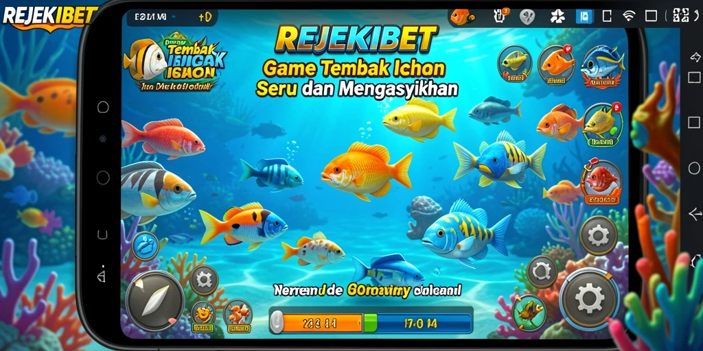 Gameplay seru menembak ikan di REJEKIBET.