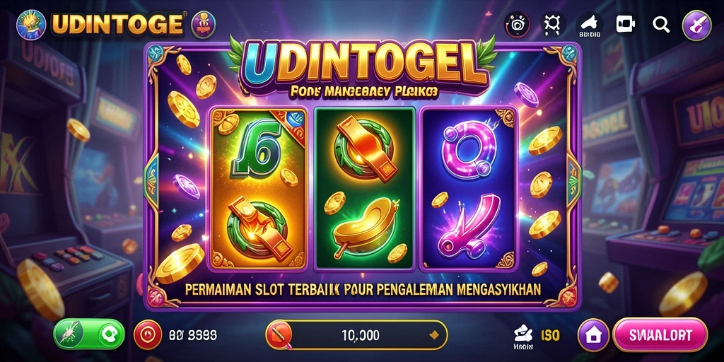Tampilan gameplay menarik dari UDINTOGEL saat bermain Slot.